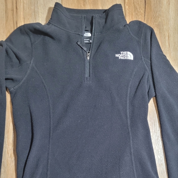 The North Face fleece sweater, black, XS, great condition - Picture 3 of 5